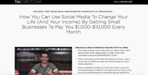 Tai Lopez Social Media Marketing Agency Review