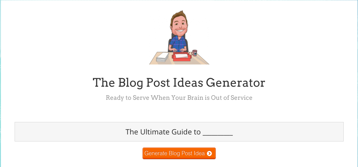 Content generator. Portent idea Generator логотип. Blog content Generator. Advice blog Generator. How to generate ideas Simon.