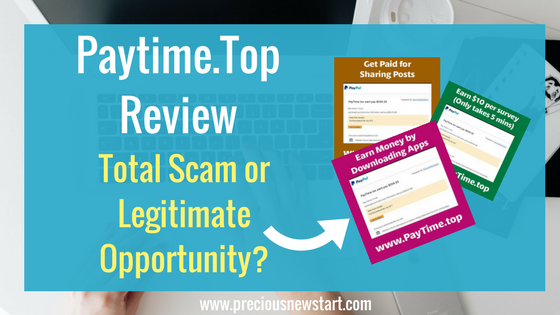 Paytime Top Review Total Scam Or Legit Opportunity - 