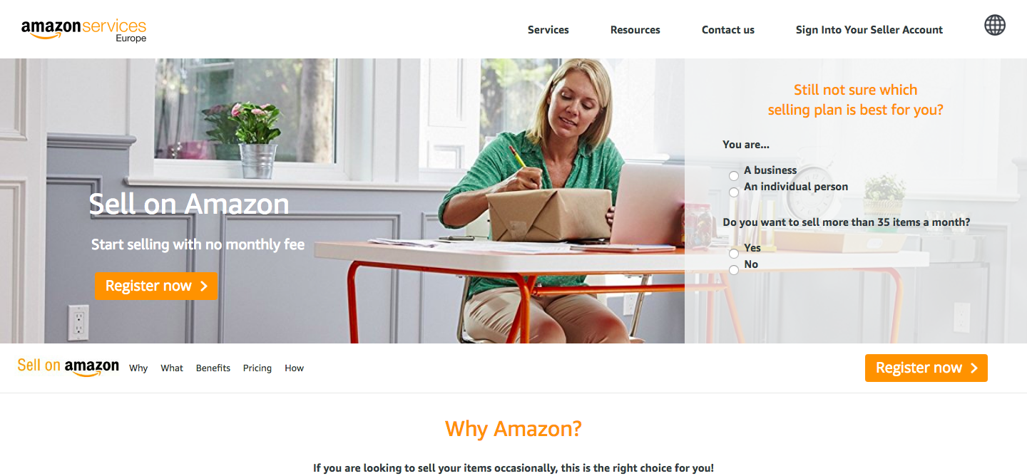 ways to make money online with amazon seller central